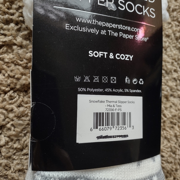 Sherpa lined slipper socks - Picture 5 of 5